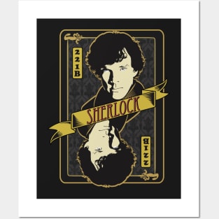 221B Playing Card Posters and Art